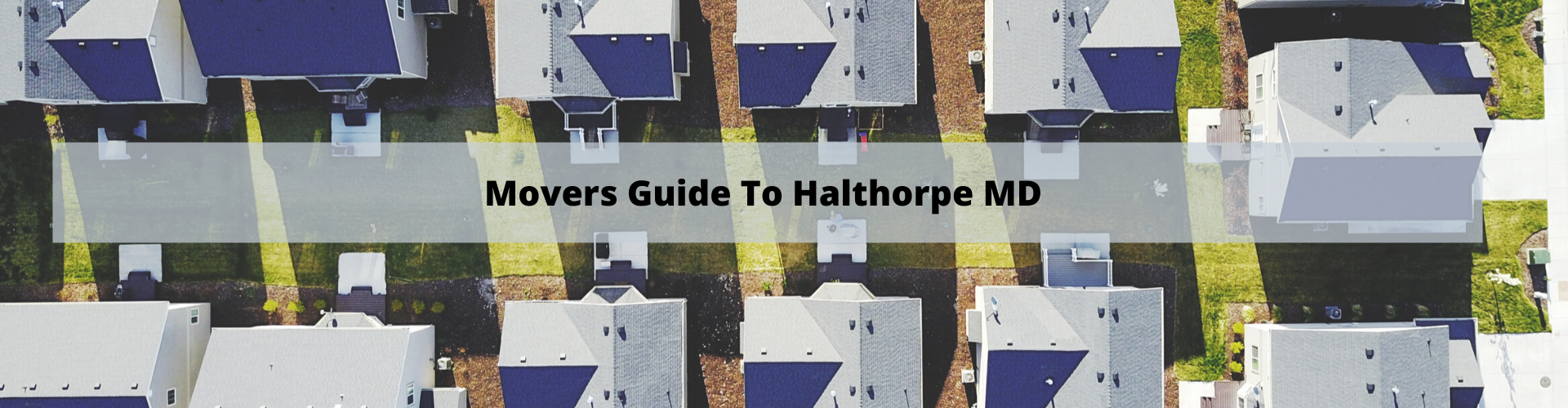 Mover's Guide to Halethorpe MD
