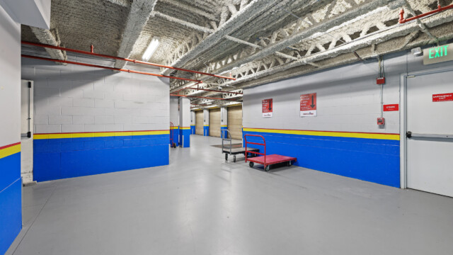 inside the loading zone at Store-It in Halethorpe, MD
