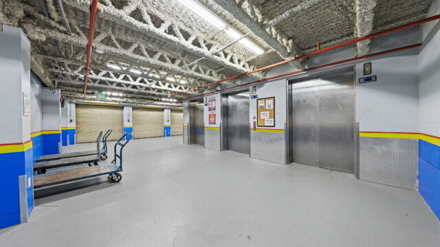 moving carts and storage elevators at Store-It in Halethorpe, MD