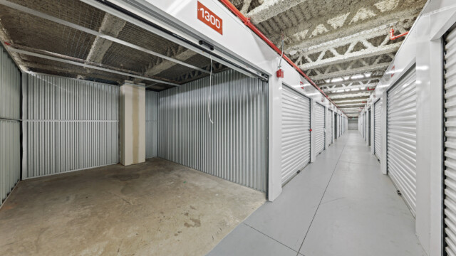 open temperature-controlled storage unit at Store-It in Halethorpe, MD