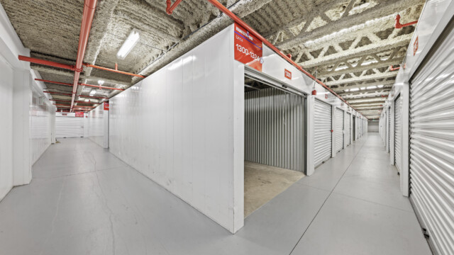 open temperature-controlled storage unit at Store-It in Halethorpe, MD