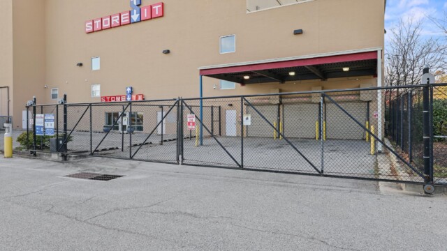 restricted access loading zone at Store-It in Halethorpe, MD